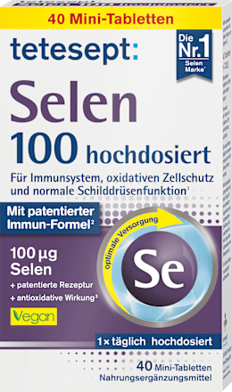 Selen 100 hochdosiert Mini-Tabletten tetesept