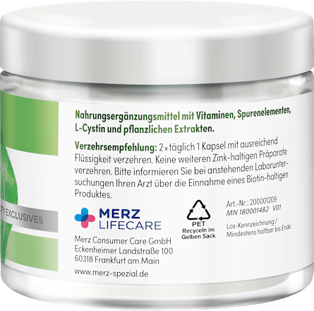 Haar Vitamine Intense Kapseln 120 St Merz Spezial