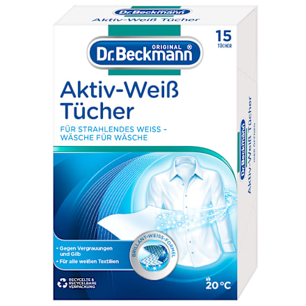 Aktivne maramice za beli veš Dr.Beckmann