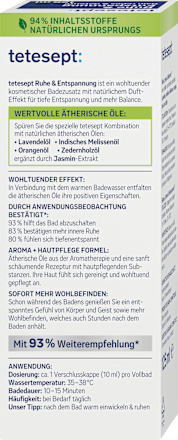 Gesundheitsbad Ruhe & Entspannung tetesept