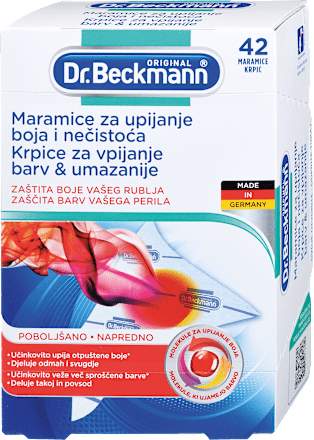 Lovilec barv in umazanije  Dr.Beckmann