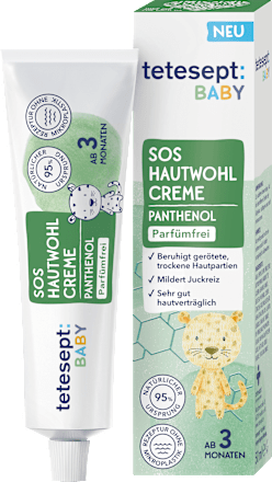 Baby S0S Hautwohl Creme mit Panthenol tetesept