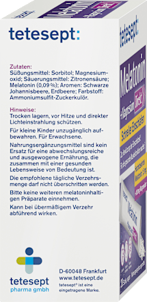 Melatonin Magnesium Direkt Sticks 20 St tetesept