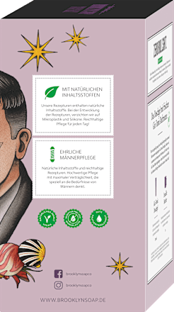 Geschenkset "Für die echten Geniesser" 2tlg Brooklyn Soap Company