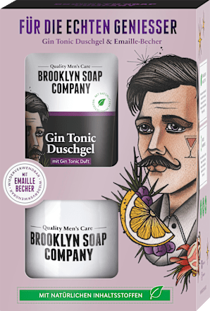 Geschenkset "Für die echten Geniesser" 2tlg Brooklyn Soap Company