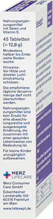 Selen 150 Intens Mini-Tabletten 45 St tetesept