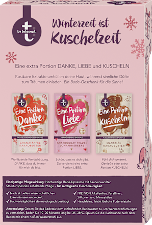 Geschenkset Winterzeit ist Kuschelzeit 3tlg t by tetesept