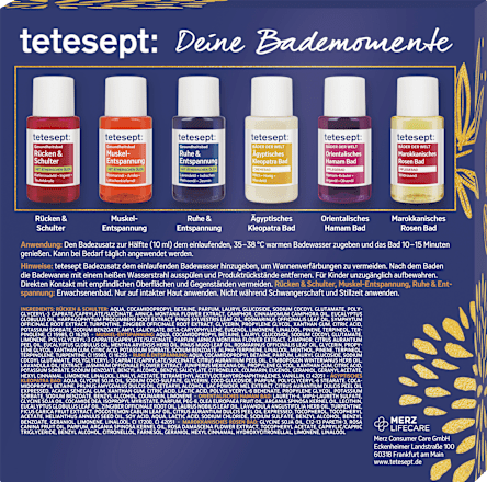Geschenkset Deine Bademomente 6tlg tetesept