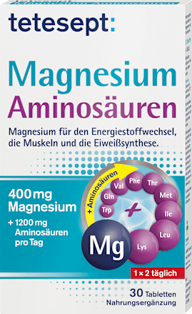 Magnesium Aminosäuren Tabletten tetesept