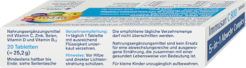 Immusan C 800 5-in-1 Abwehr Complex Tabletten tetesept