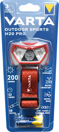 Stirnlampe Outdoor Sports H20 Pro Varta
