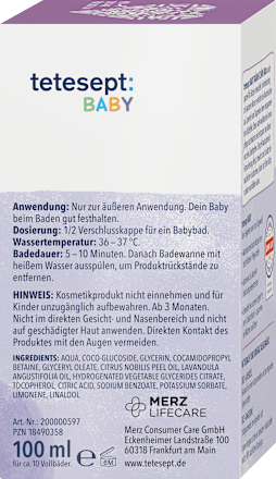 Baby Badezusatz Träum schön Bad  tetesept