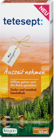 Badekonzentrat Auszeit nehmen tetesept