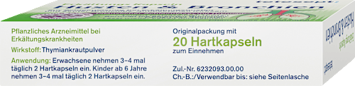 Erkältungskapseln Husten & Bronchien tetesept