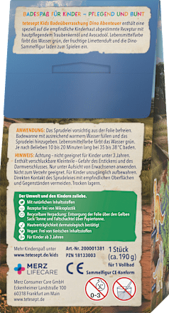 Kinder Badezusatz Badeüberraschung T-Rex-World  tetesept: KIDS