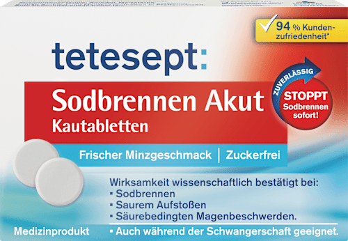 Sodbrennen Akut Kautabletten 20 St tetesept