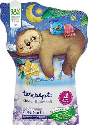 Fred Faultier Schaumbad Gute Nacht tetesept: KIDS