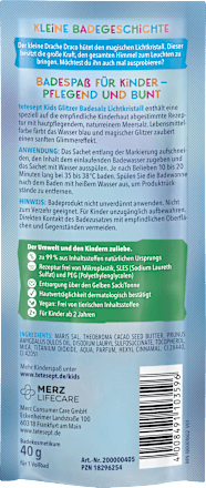 Tetesept fürdősó Lichtkristall, 40g tetesept: KIDS