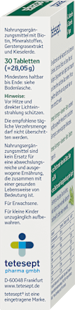 Gerstengras  + Kieselerde + Biotin Tabletten tetesept