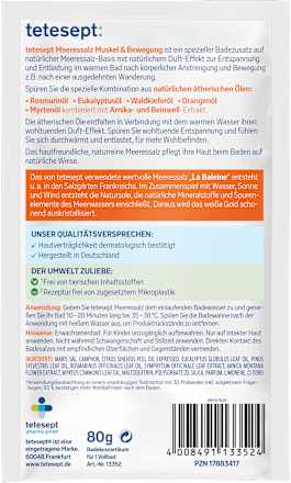 Badesalz Muskel & Bewegung  tetesept