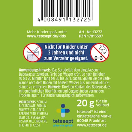 Kinder Badezusatz Farbenspiel Bad Chamäleon tetesept: KIDS