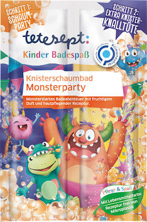 Schaumbad Knister Monsterparty  tetesept: KIDS