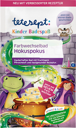 Badezusatz Kinder Badespaß  Farbwechselbad Hokuspokus        tetesept: KIDS