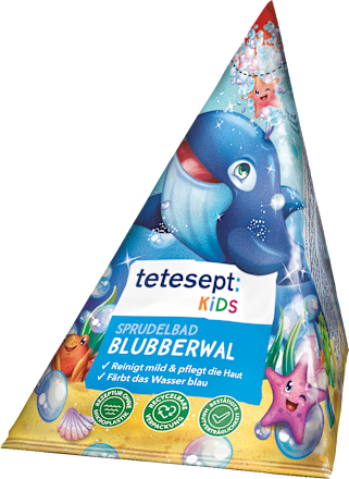 Kinder Badezusatz Sprudelbad Blubberwal  tetesept: KIDS