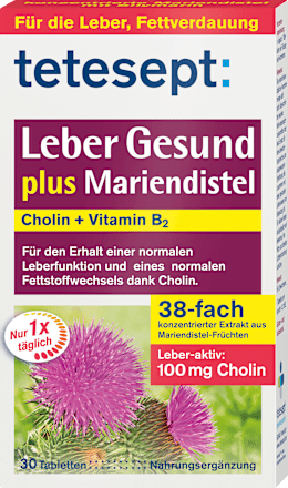 Leber Gesund + Mariendistel tetesept