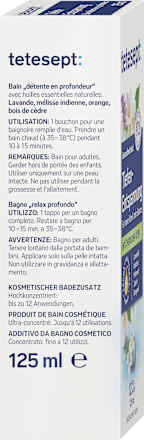Badezusatz Tiefenentspannung tetesept