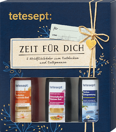 Geschenkset Zeit für dich tetesept