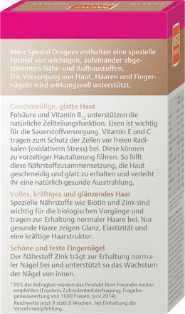 Dragees Haut Haare Nägel 134 St Merz Spezial