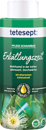 Schaumbad Erkältungszeit tetesept