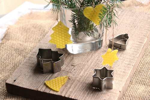 Wabenplatten, Bastelset mit Dochten 5tlg Dekorieren & Einrichten