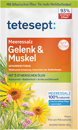 Badesalz Muskel & Bewegung tetesept