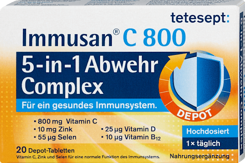 Immusan C 800 5-in-1 Abwehr Complex Tabletten tetesept