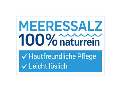 Badesalz Meeressalz Tiefenentspannung  tetesept