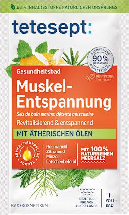 Badesalz Muskel-Entspannung tetesept