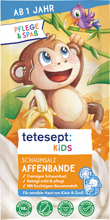 Kinder Badezusatz Schaumsalz Affenbande  tetesept: KIDS