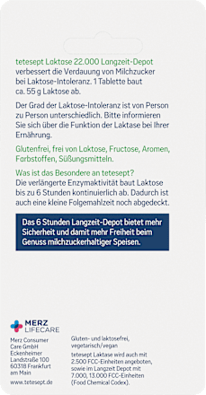 Laktase 22000 Mini Tabletten 40 St tetesept