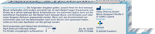 Wund & Heilsalbe tetesept