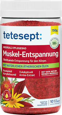 Badesalz Muskel-Entspannung tetesept