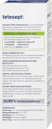 Badezusatz Tiefenentspannung tetesept