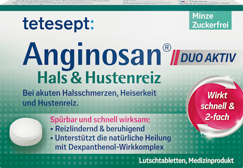 Anginosan Hals & Hustenreiz Lutschtabletten tetesept