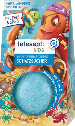 Kinder Badezusatz Badeüberraschung Schatzsucher tetesept: KIDS