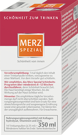 Kollagen Schönheits-Formel Trinkampullen 14 St Merz Spezial