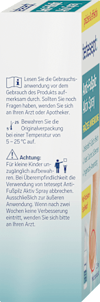 Fußpilz Entferner Spray tetesept