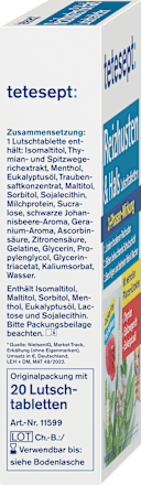 Reizhusten & Hals Lutschtabletten tetesept