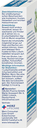 Reizhusten & Hals Lutschtabletten tetesept