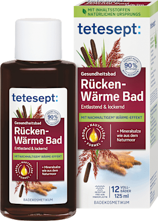 Gesundheitsbad Rücken- Wärme tetesept